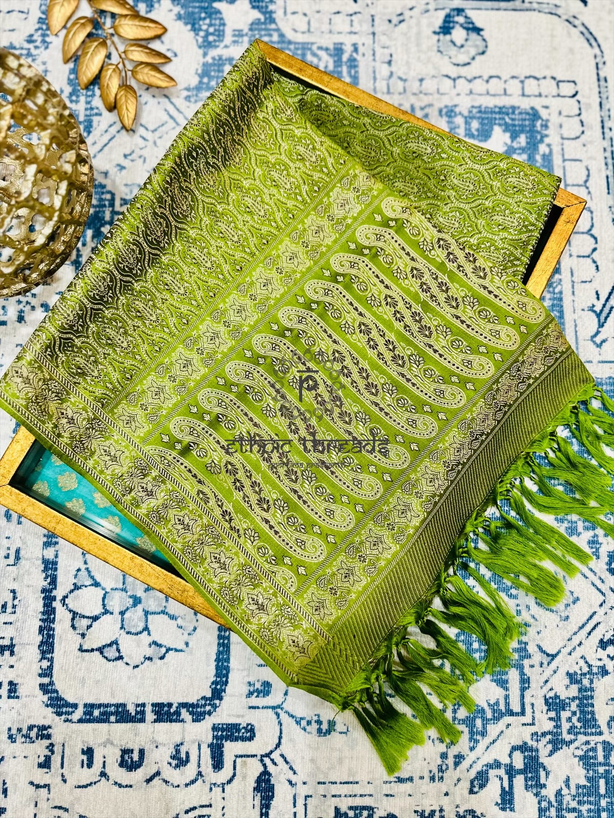 BANARASI SILK SHAWL/ POONADAI/ GUEST OF HONOUR SHAWL