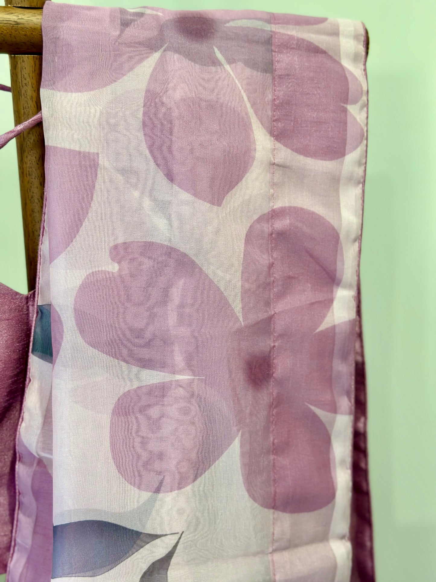 Floral Organza Saree
