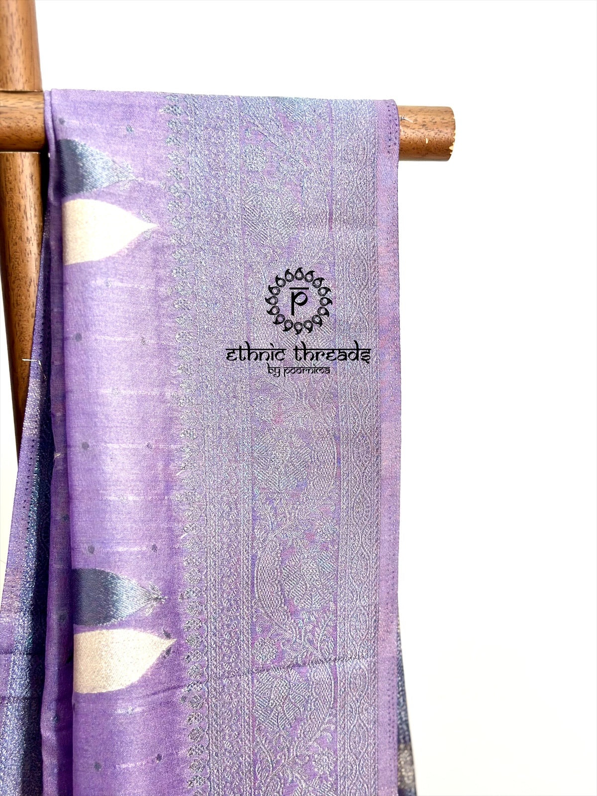 Banarasi Crepe Saree with Zari Borders