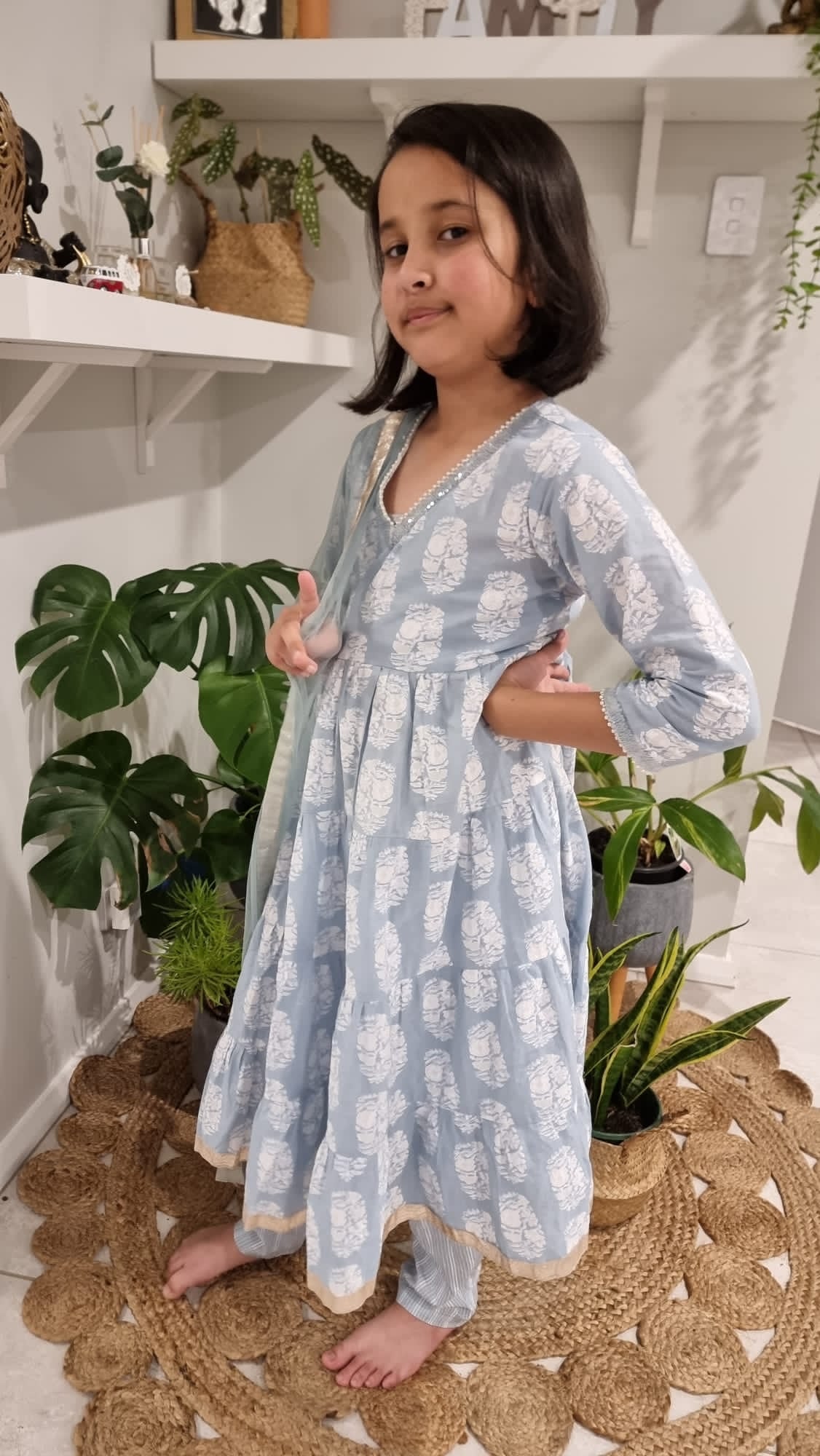 Kurthi with Salwar & Dupatta