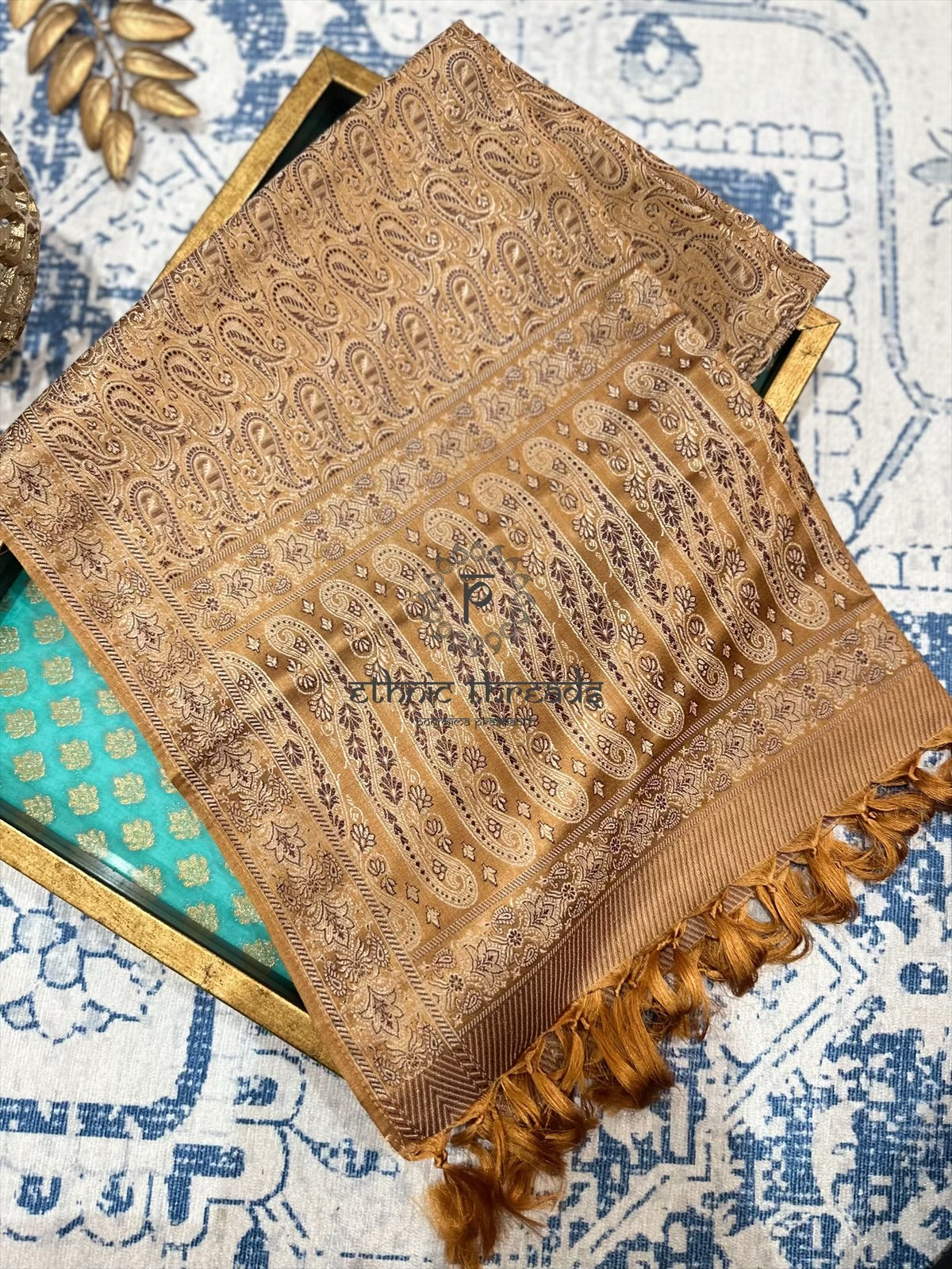 BANARASI SILK SHAWL/ POONADAI/ GUEST OF HONOUR SHAWL