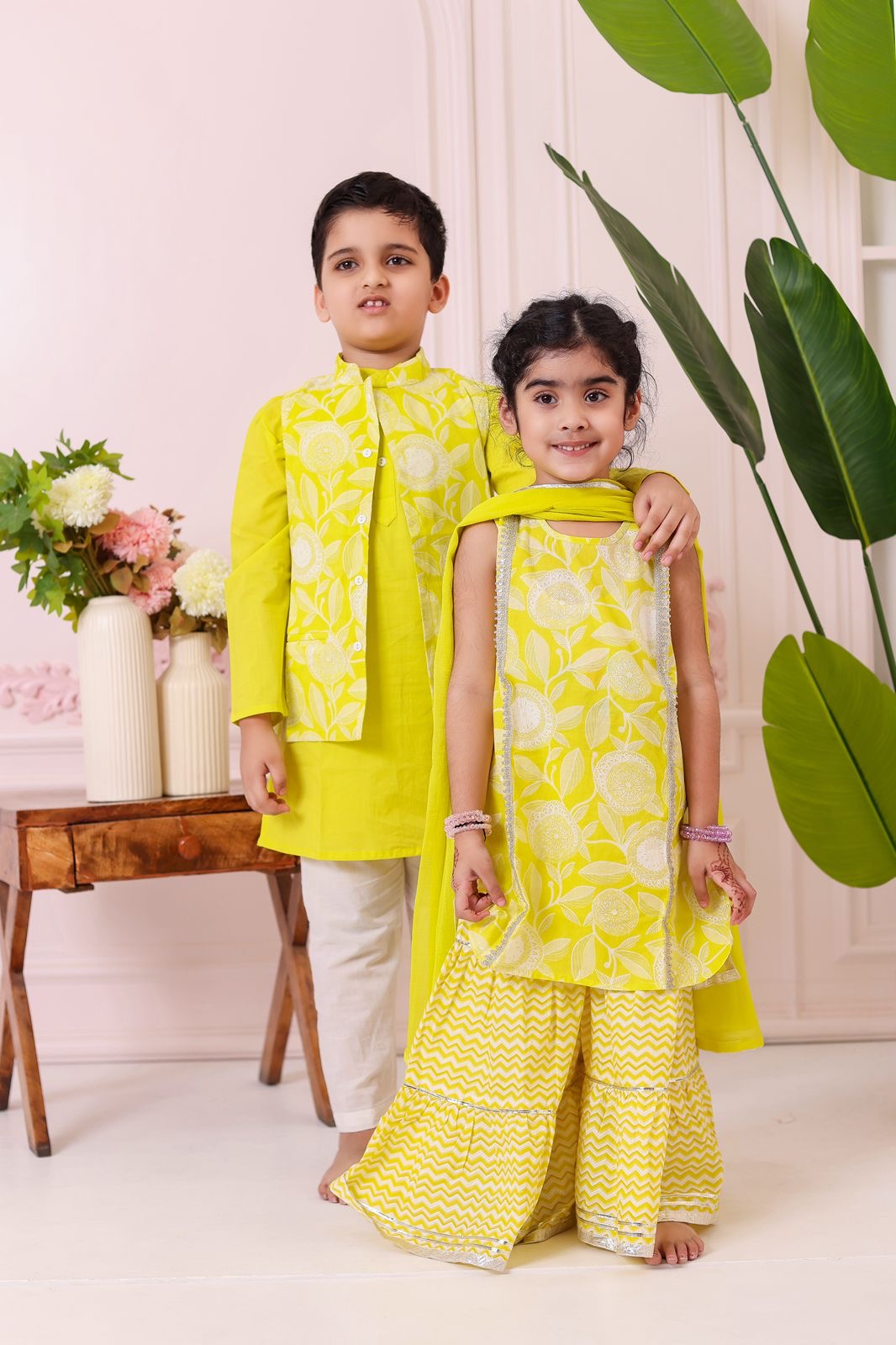 Kurti with Sharara