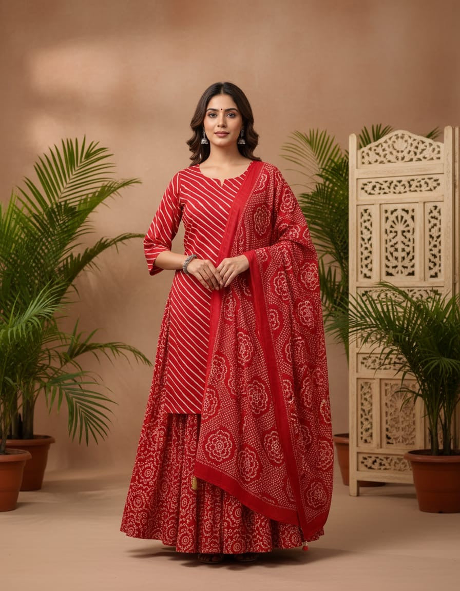 Cotton Lehenga Sets