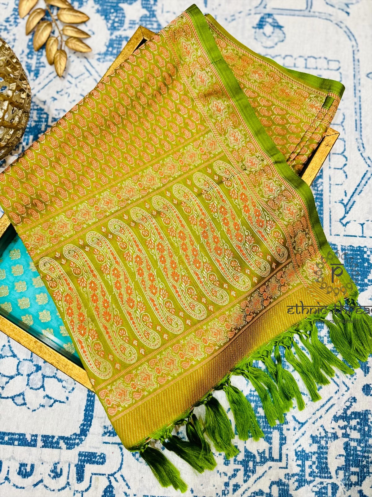 BANARASI SILK SHAWL/ POONADAI/ GUEST OF HONOUR SHAWL