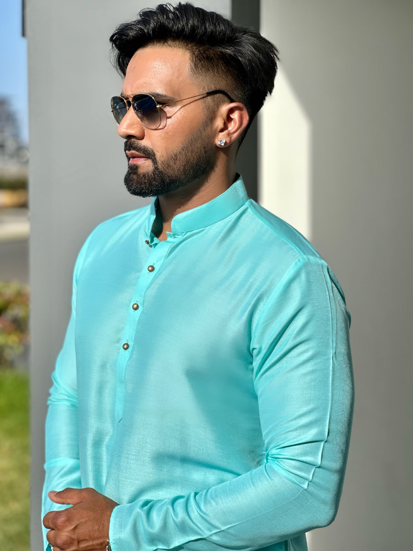 Cotton Mens Long Kurta