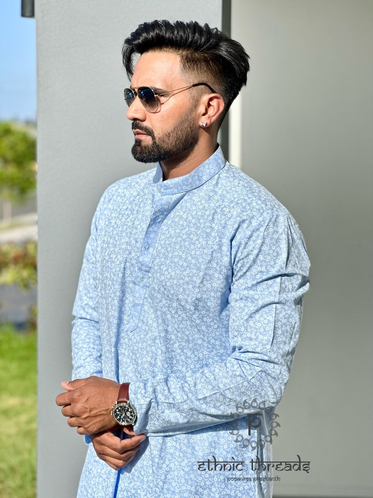 Cotton Mens Long Kurta