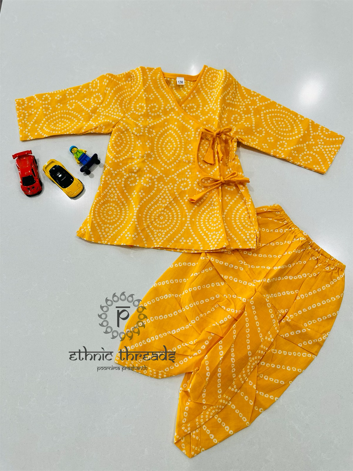 Ethnic Wear- Cotton Boys Kurta & Dhothi Set