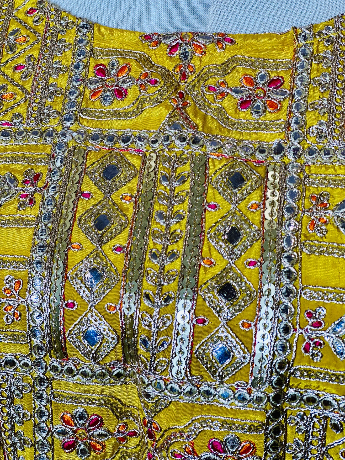 Zari Work Blouses- Mustard