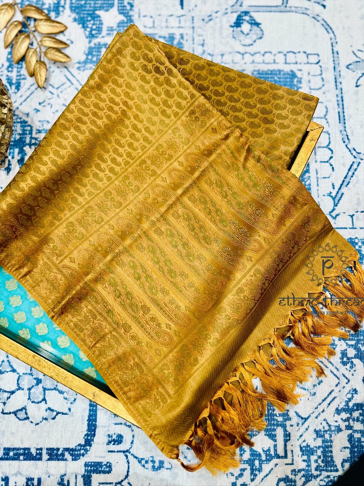 BANARASI SILK SHAWL/ POONADAI/ GUEST OF HONOUR SHAWL
