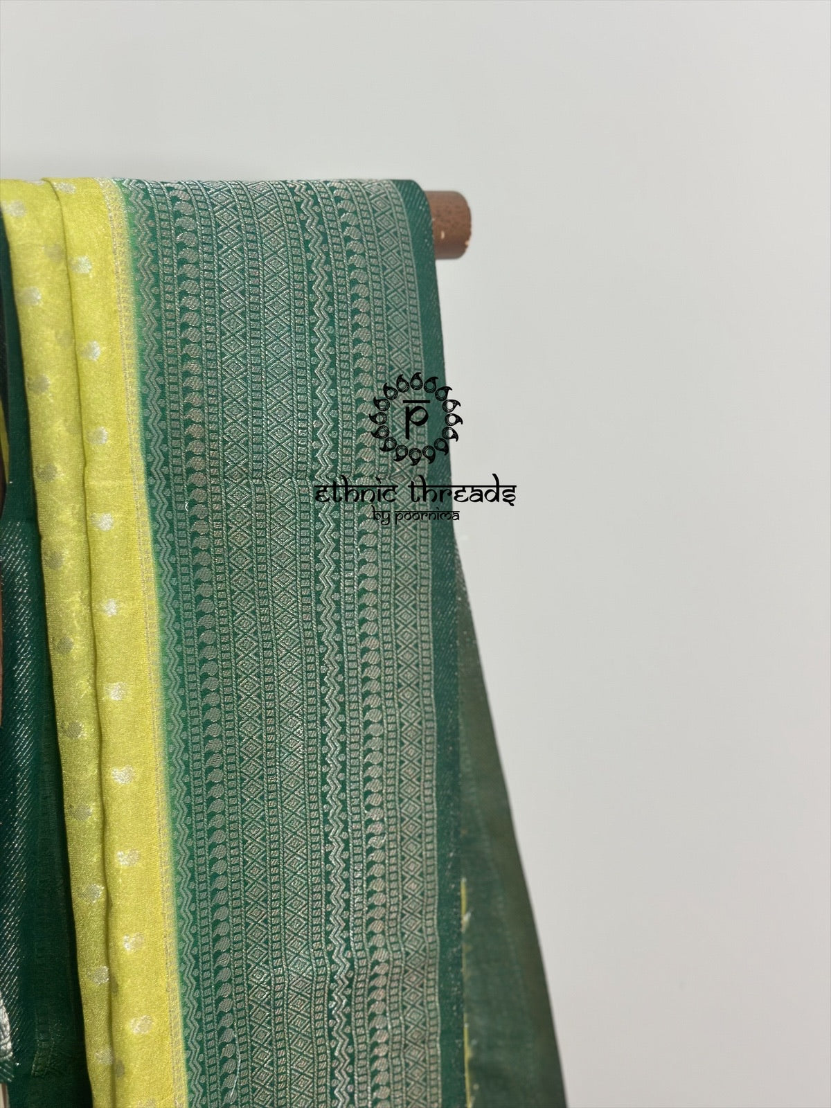 Banarasi Crepe Saree with Zari Borders