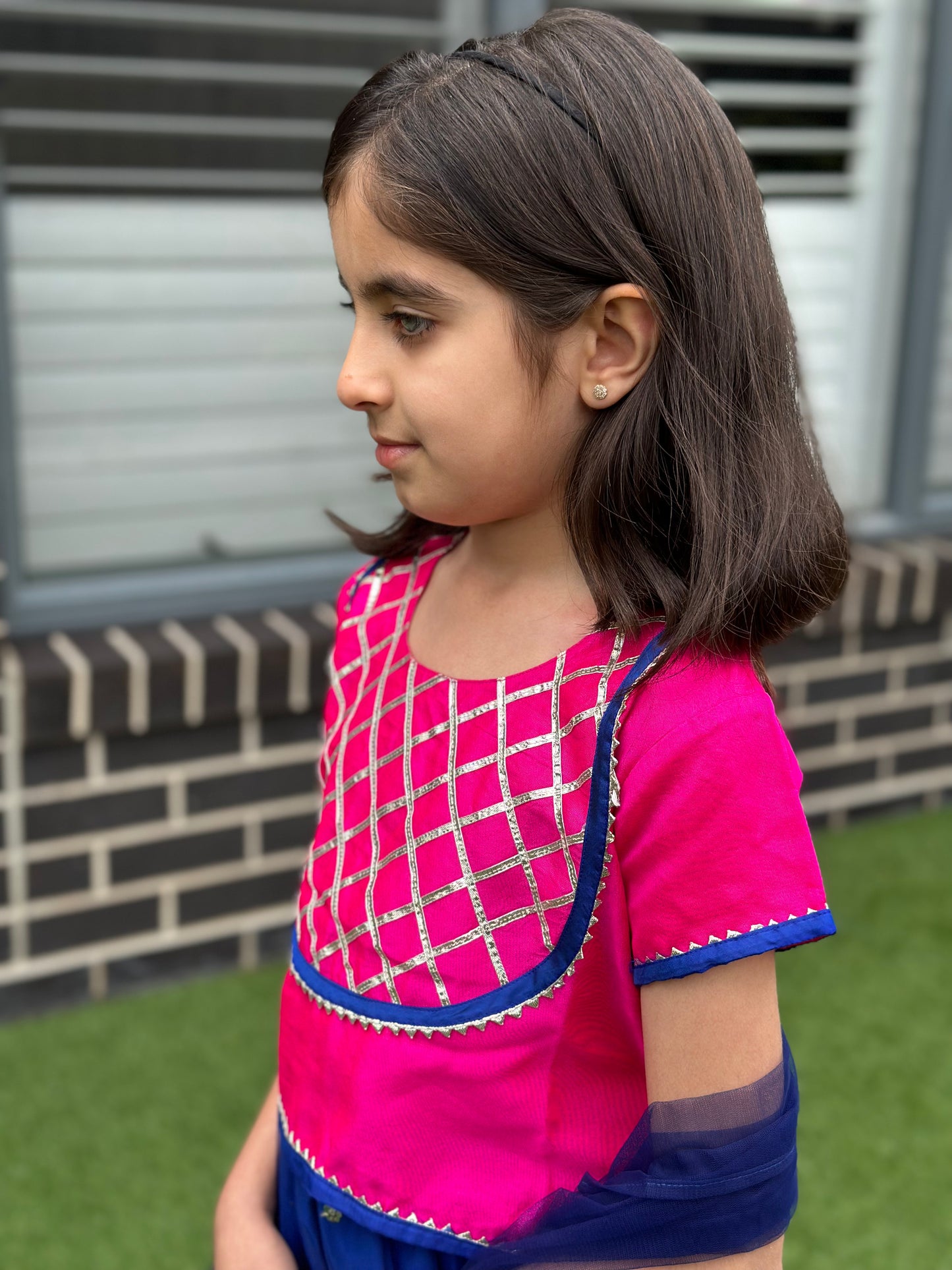 Fancy Lehenga set Blue