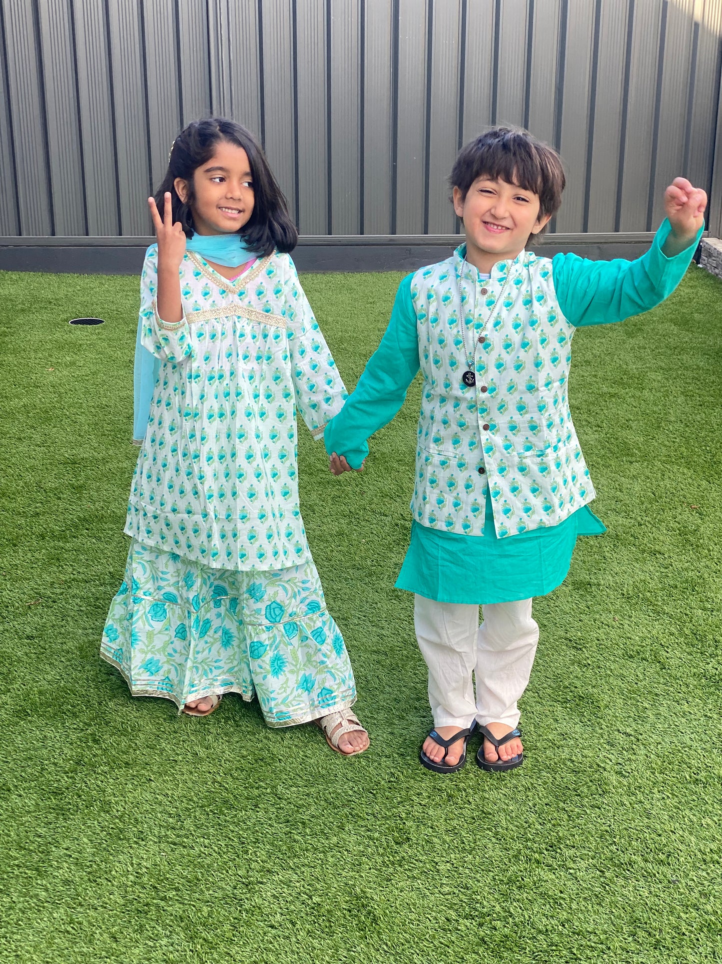 Kurti with Sharara