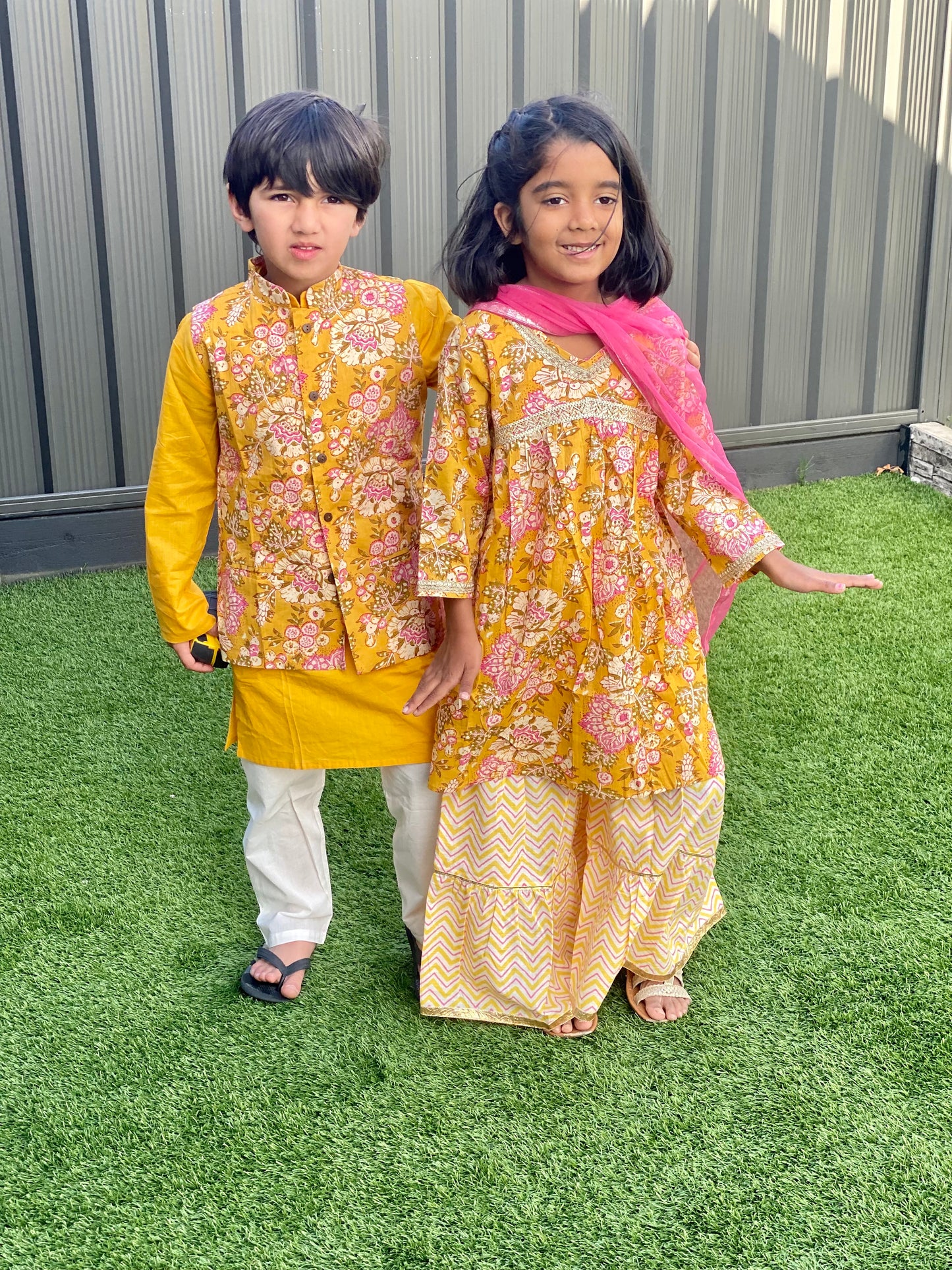 Kurti with Sharara