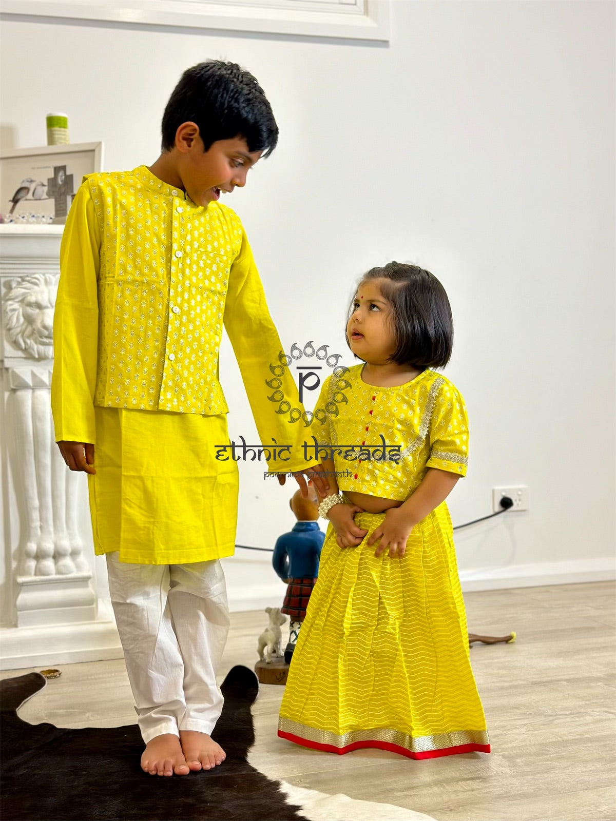 Boys Kurtha with jacket