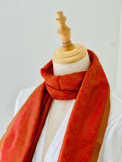 WOMEN'S STOLE / SCARF - COPPER