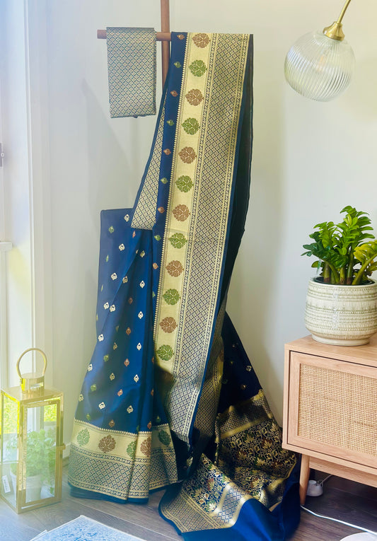 Banarasi Katan Brocade Sarees