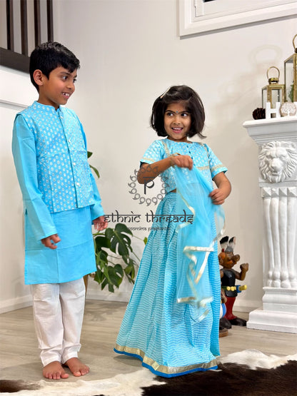 Boys Kurtha with jacket