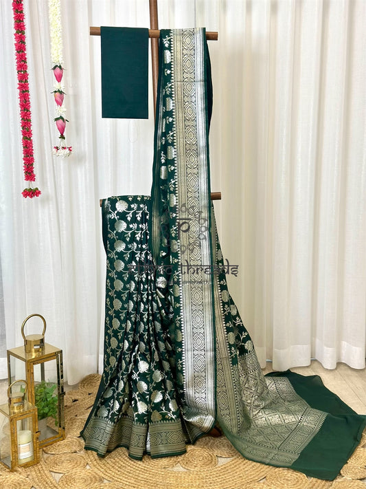 Banarasi Katan Brocade Sarees