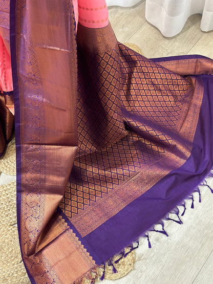 Semi Kanchipuram Silk Saree