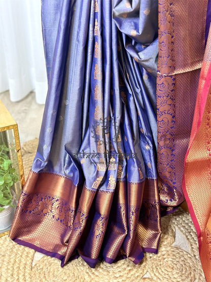 Semi Kanchipuram Silk Saree