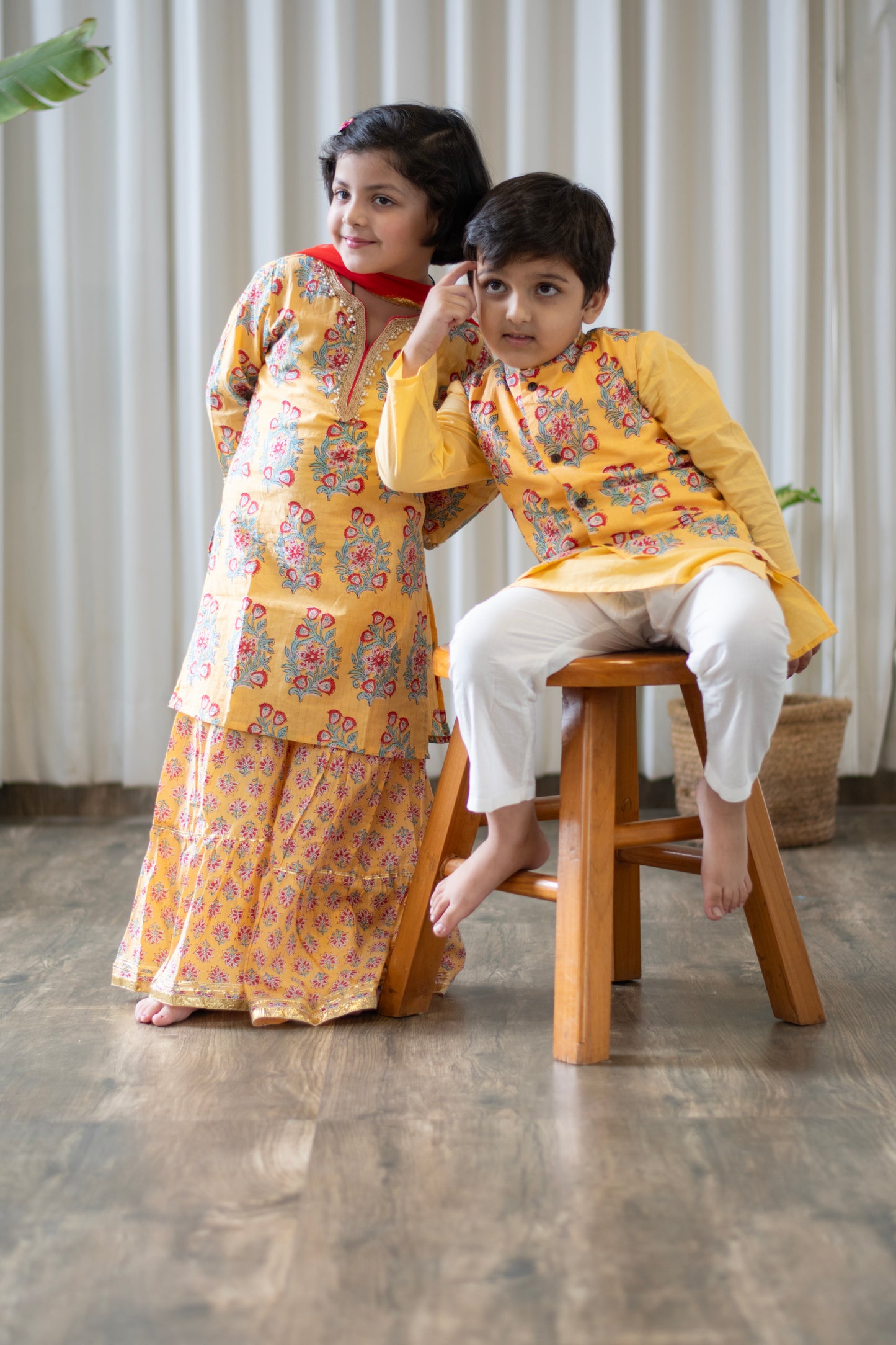 Boys Kurtha with jacket