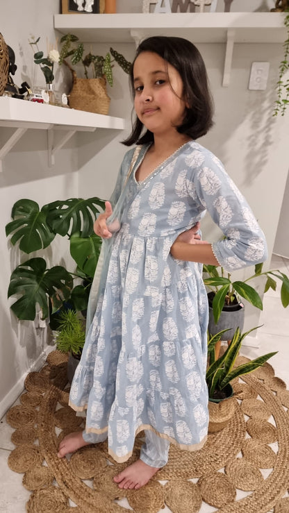 Kurthi with Salwar & Dupatta