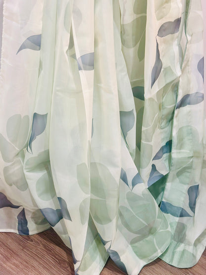 Floral Organza Saree