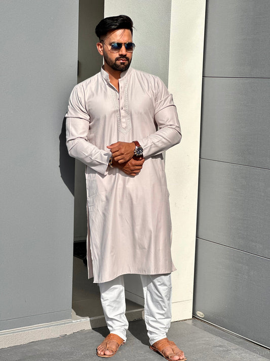 Cotton Mens Long Kurta