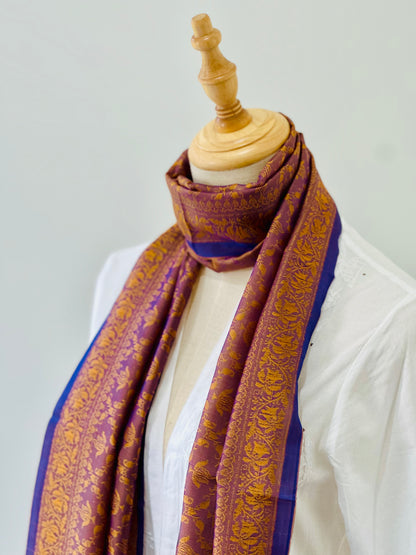 WOMEN'S STOLE / SCARF -VIOLET