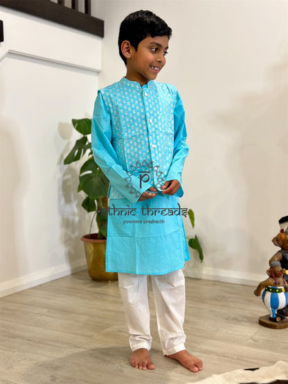 Boys Kurtha with jacket