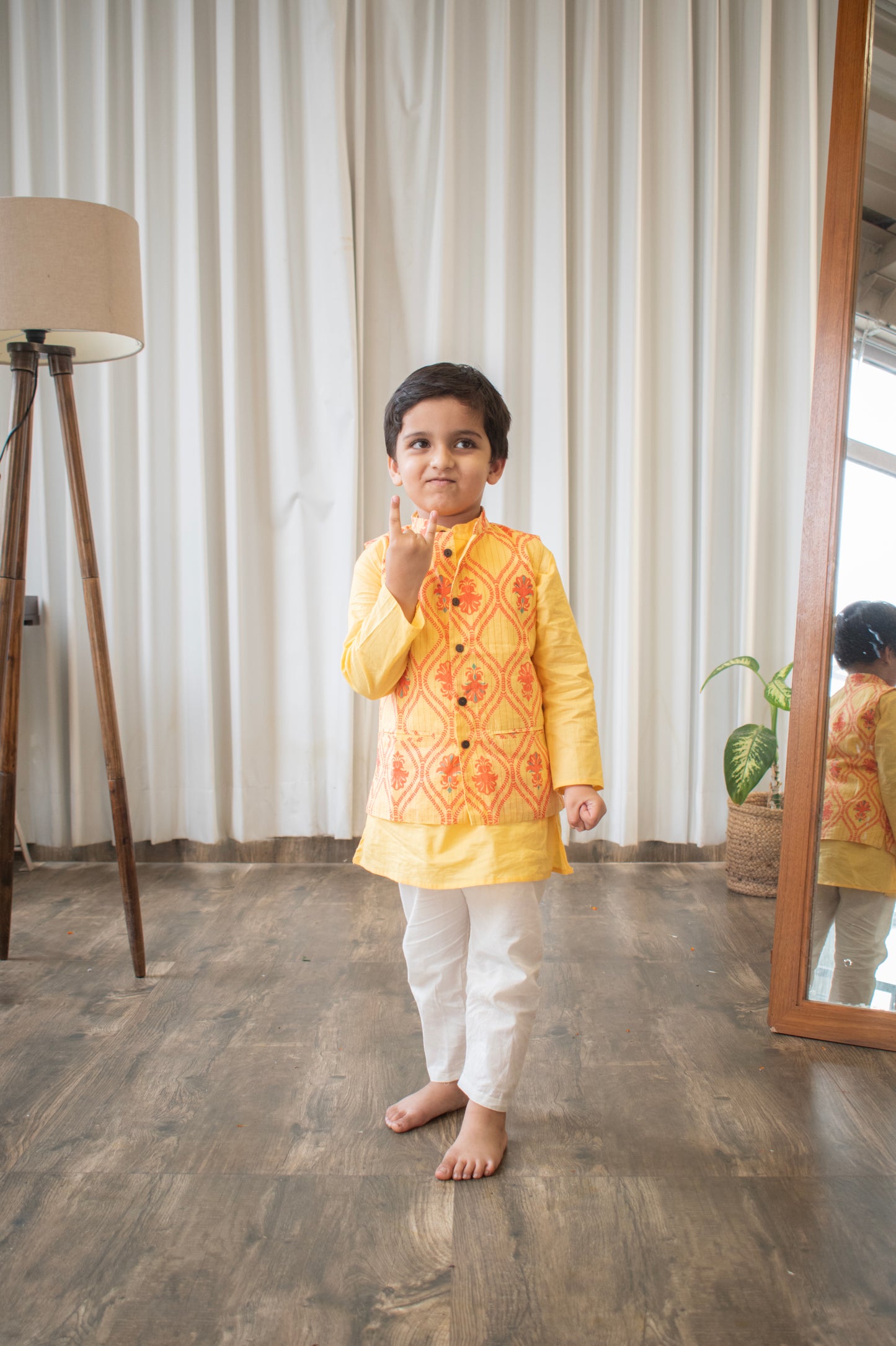 Kurta Pajama with Jacket