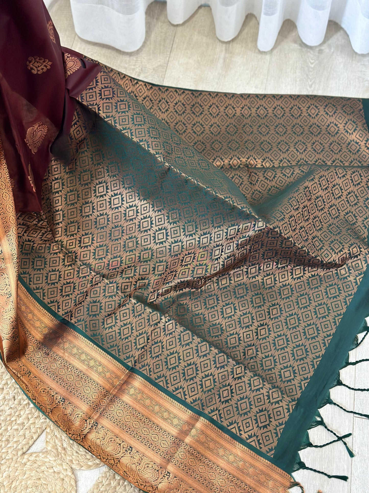 Semi Kanchipuram Silk Saree