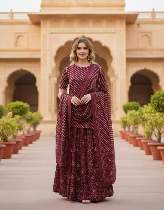 Cotton Lehenga Sets