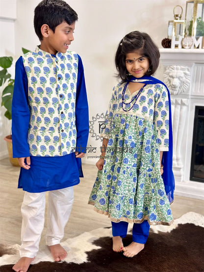 Boys Kurtha with jacket