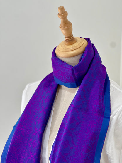 WOMEN'S STOLE / SCARF - PURPLE