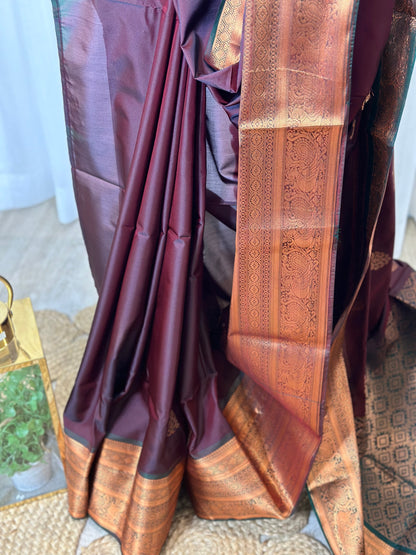 Semi Kanchipuram Silk Saree