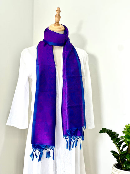 WOMEN'S STOLE / SCARF - PURPLE