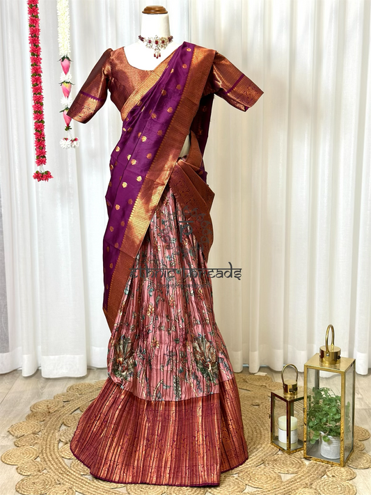 Half Saree Lehenga set