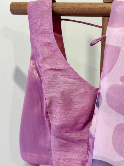 Floral Organza Saree