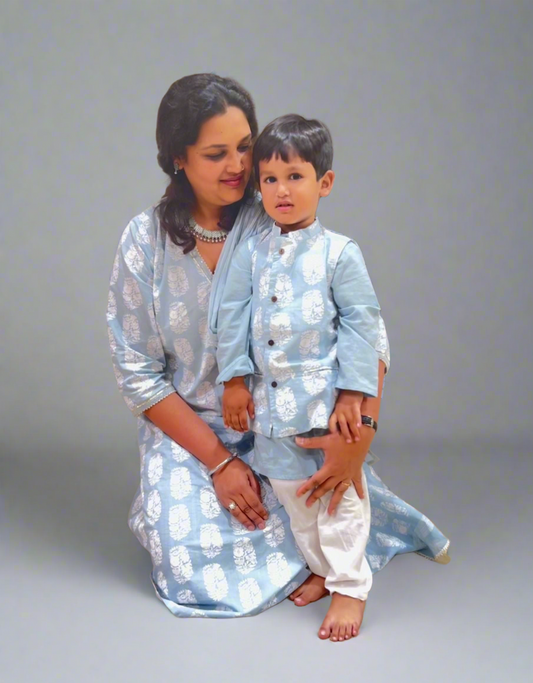 Boys Kurtha with jacket