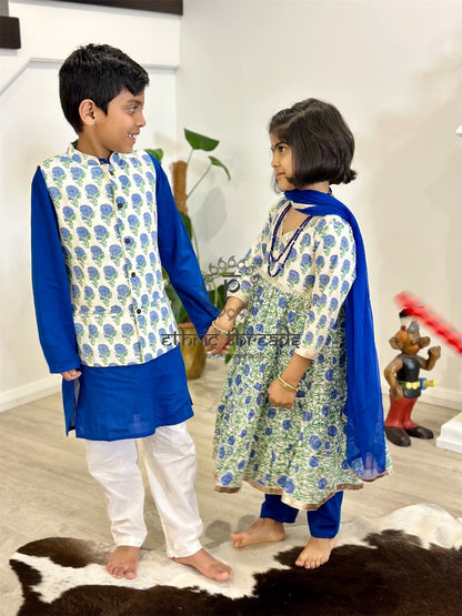 Boys Kurtha with jacket