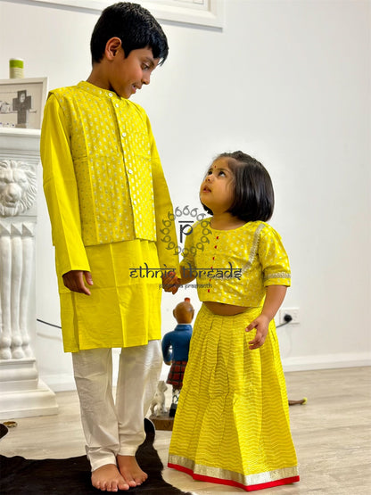 Boys Kurtha with jacket