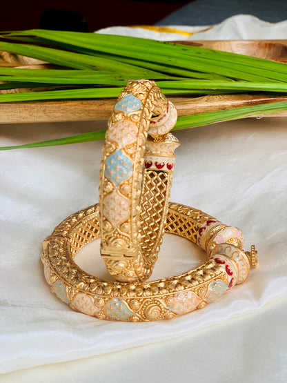 Antique Meenakari Kada Bangles