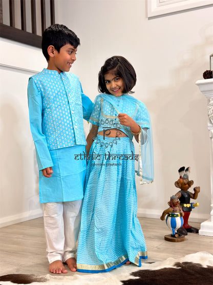 Boys Kurtha with jacket