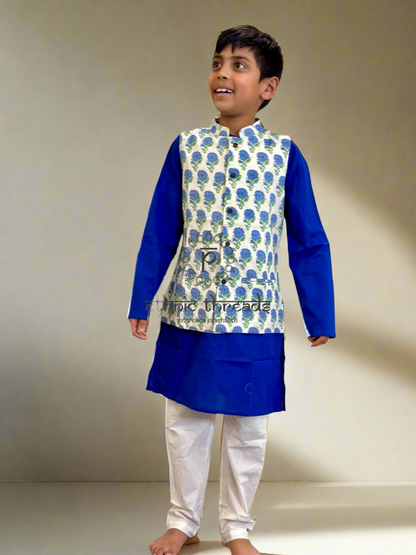 Boys Kurtha with jacket