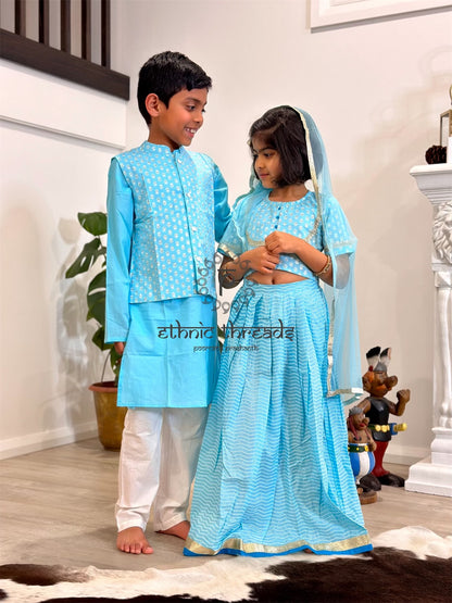 Boys Kurtha with jacket