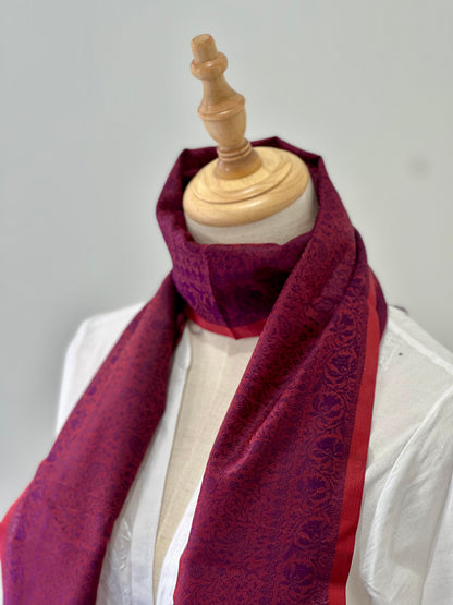 WOMEN'S STOLE / SCARF - REDDISH MAROON
