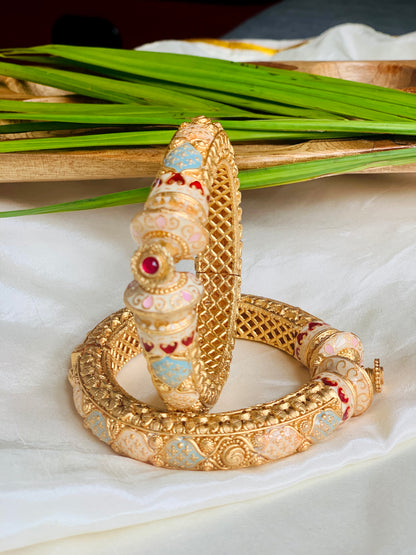 Antique Meenakari Kada Bangles