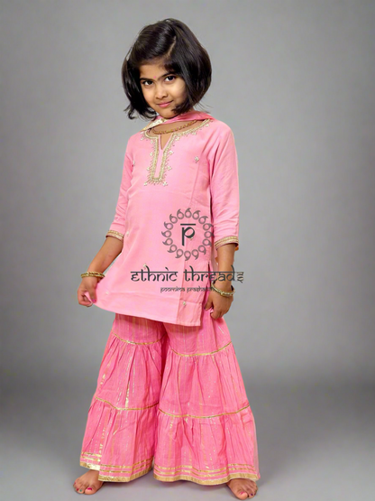 Kurti with Sharara