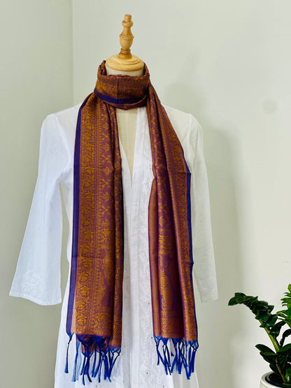 WOMEN'S STOLE / SCARF -VIOLET